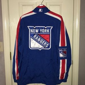 Vintage New York rangers starter windbreaker